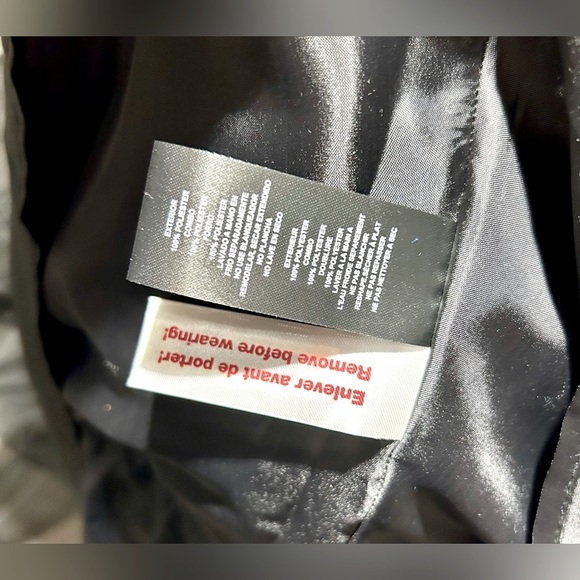 Laura Cocktail Dress Black with Rose Gold Glitter Size 10 - Picture 9 of 9